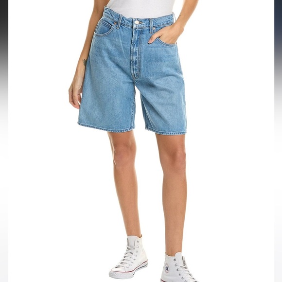 MOTHER Snacks High-Waist Push-Pop Shorts Size 28 NWT - Picture 2 of 12